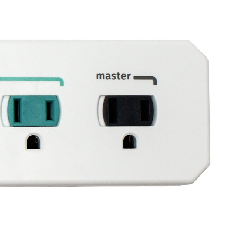 Simply Conserve AFCI Tamper Resistant Quadplex Outlet Wayfair Canada